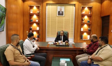 المحافظ بن ماضي يطلع على نتائج إعداد منظمة صناع النهضة لخطط التنمية الاسترتيجية للتعافي