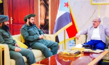 رئيس الجمعية الوطنية في الانتقالي يؤكد دعم ومساندة المجلس الانتقالي لقيادة أمن لحج للحفاظ على استقرار المحافظة