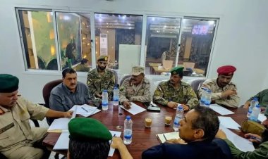 اللواء الشعيبي يترأس اجتماعا هاما لمناقشة الوضع الأمني بالعاصمة عدن.