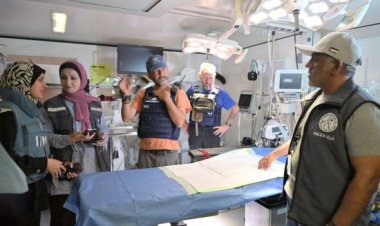 المستشفى الإماراتي برفح يطلع وفداً من الصحة العالمية على جهوده لدعم القطاع الصحي بغزة