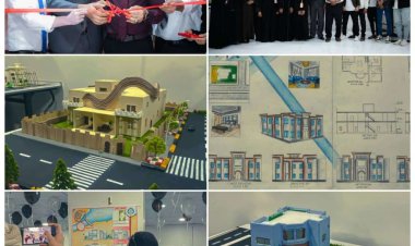 افتتاح معرض المجسمات والرسومات الهندسية في كلية الهندسة والحاسبات بالجامعة الألمانية الدولية بالعاصمة عدن