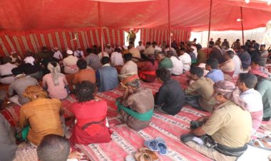 بن حبريش يستقبل شخصيات قبلية ومدنية من المناطق الغربية بحضرموت