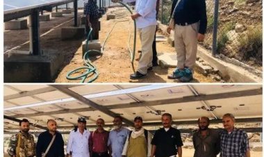 الجعفري وعُباد يدشنان مشروع مياه الشرب لعدد من مناطق الشعيب في جبل العوابل بالضالع