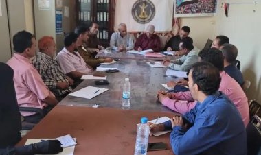 الإدارة التنظيمية بالضالع تلتقي قيادة انتقالي مديرية الحصين