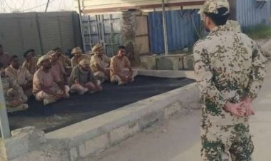 محاضرة توعوية حول الوعي الصحي لمنتسبي قوة حماية المطار بحضرموت