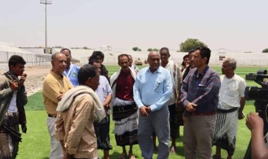 قيادة انتقالي أبين تتفقد أوضاع عددا من المنشآت الرياضية في زنجبار
