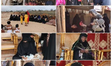 المرأة السقطريه حاضر في مهرجان الأمير دكسم سقطري بشكل واسع