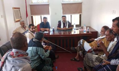 أبين.. مدير عام مودية يلتقي ادارة كهرباء المنطقة الوسطى لودر