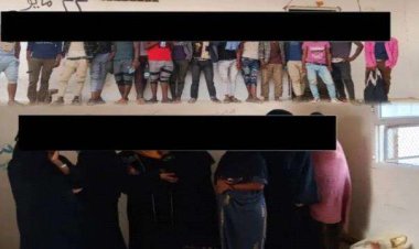 ضبط شبكة لتهريب المهاجرين وأكثر من 40 إثيوبي في المهرة