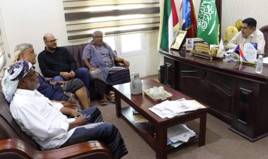 رئيس تنفيذية انتقالي حضرموت يطلع على مجمل الأوضاع بمديرية يبعث