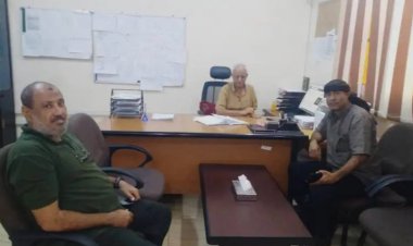 مدير عام الشعيب يلتقي مدير عام الصندوق الاجتماعي بالعاصمة عدن