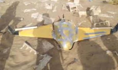 إسقاط مسيرة حوثية جنوب مأرب اليمنية