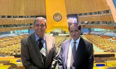 عضو مجلس القيادة الرئاسي البحسني يزور مقر الأمم المتحدة