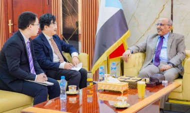 الكثيري يستقبل القائم بأعمال السفير الصيني