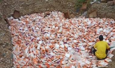 إتلاف كمية من الدجاج المستورد منتهي الصلاحية بحضرموت