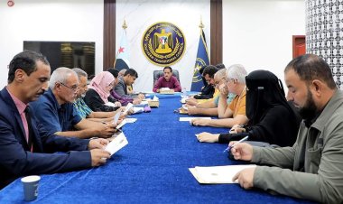 الأمانة العامة تناقش الأوضاع في محافظتي حضرموت وأبين