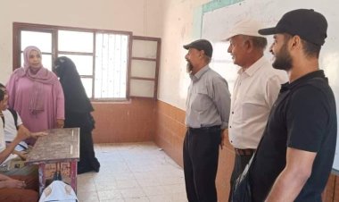 انتقالي المعلا يتفقد سير العملية التعليمية في مدارس المديرية