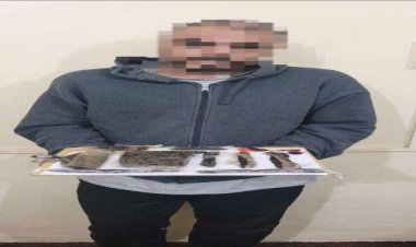 حزام العاصمة عدن يقبض على شخصين بحوزتهم كمية من الحشيش المخدر