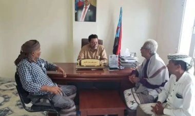 رئيس تنفيذية انتقالي أبين يطلع على أوضاع منطقة شقرة الساحلية