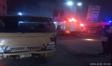 قوات اللواء الثالث دعم وإسناد تشارك الى جانب الدفاع المدني في اخماد حريق محطة كابوتا