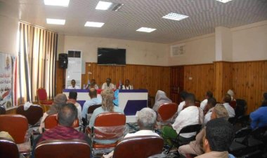 القيادة المحلية لانتقالي الديس الشرقية تعقد اجتماعها الموسع للفصل الثاني من العام الجاري