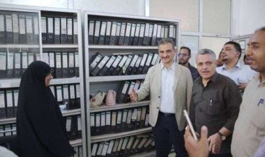 لملس يتفقد مكتب الأشغال ومقر السلطة المحلية بالمعلا