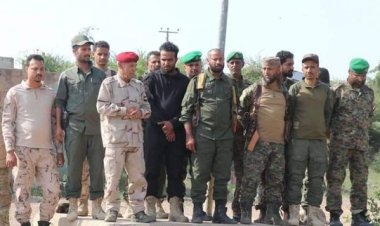 انتقالي الضالع: الرئيس الزُبيدي يحرص على تطوير قدرات قوات الحزام