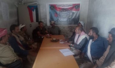 انتقالي جيشان ينظم ندوة سياسية بعنوان "نشر الوعي السياسي، وتعزيز الاصطفاف الوطني حول المجلس الانتقالي الجنوبي