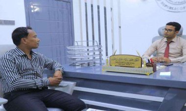 إدارة الشباب بانتقالي وادي حضرموت تبحث سبل التنسيق المشترك مع مكتب وزارة الشباب والرياضة