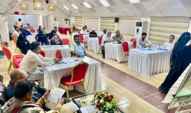 اختتام دورة تدريبية في فن وإدارة الحوار وجلسات الاستماع بالمكلا