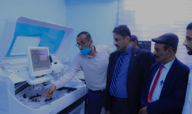 الجبواني ولسود يتفقدان المركز الوطني للمختبرات المركزية ومركز العزل الصحي بمحافظة شبوة