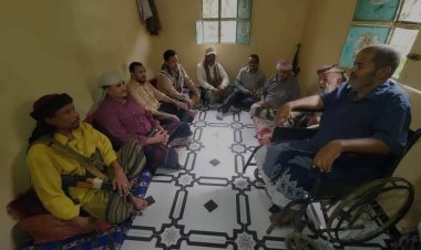 رئيس تنفيذية انتقالي أبين يطمئن على صحة رئيس نادي سرار