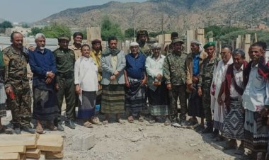 رئيس تنفيذية انتقالي أبين يتفقد سير الأعمال الإنشائية لمستشفى سباح