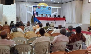 القيادة المحلية لانتقالي الحوطة تعقد اجتماعها الفصلي للعام الجاري