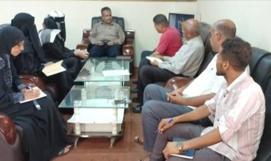 رئيس هيئة مصائد خليج عدن يلتقي فريق منظمة غدق ويبحث معهم سبل التعاون والتنسيق المشترك