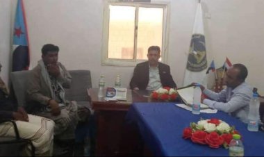 انتقالي سقطرى يناقش ملف الشهداء والجرحى والمناضلين بالمحافظة