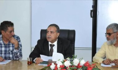 رئيس جامعة عدن يترأس اجتماعاً لمجلس إدارة السنة التحضيرية