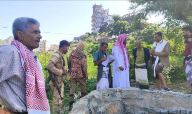 أبين.. وكيل الهيئة العامة لمشاريع مياه الريف يزور مديرية يافع رصد