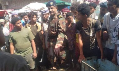 أبين.. حملة أمنية مشتركة لتنظيم السوق في مديرية لودر