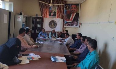 تنفيذية انتقالي الحصين تستعرض اللائحة التنظيمية للمجلس في اجتماعها الدوري