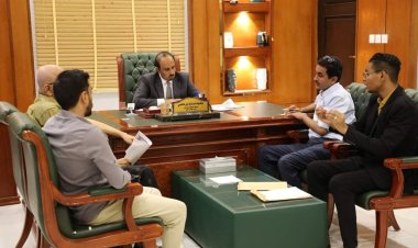 محافظ حضرموت يقف على التحضيرات النهائية لمعرض حضرموت الدولي للكتاب