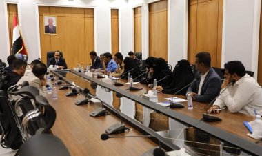 محافظ حضرموت يستقبل الممثل المقيم لبرنامج الأمم المتحدة الإنمائي UNDP