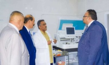 باشراحيل في زيارة تفقدية لمستشفى شبوة العام