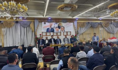 الفريق المرافق للرئيس الزُبيدي يعقد لقاءً مع الجالية الجنوبية في نيويورك