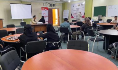 تدشين دورة تدريبية حول السكرتارية والأرشفة الإلكترونية بمدينة المكلا