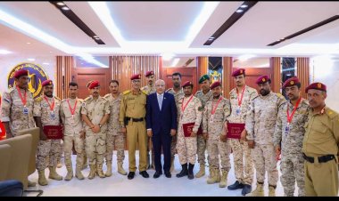 الكثيري يلتقي خريجي معهد القادة والأركان بالعاصمة عدن من منتسبي المنطقة العسكرية الثانية