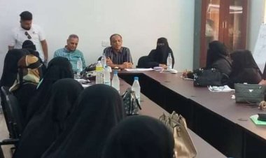 تدريب العاملين الصحيين في السياسية الجديدة لبرنامج التحصين الموسع بالعاصمة عدن