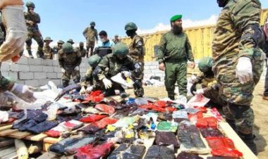 العاصمة عدن.. حزام عدن يعلن إتلاف 295 كيلوجرام مخدرات