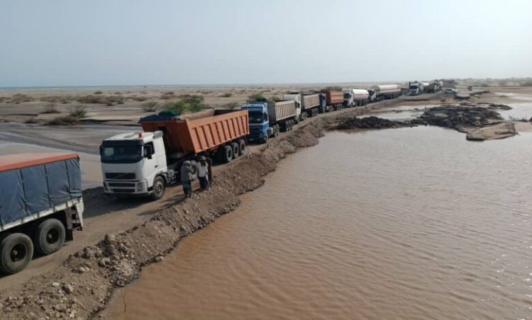 جهود رسمية مشتركة تُكلل بفتح طريق مسار بالجسر السطحي لوادي بنا في أبين