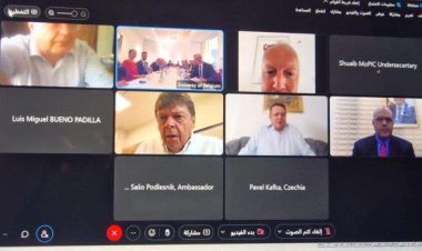 الوزير باذيب يبحث مع سفراء دول الاتحاد الأوروبي تعزيز التعاون المشترك